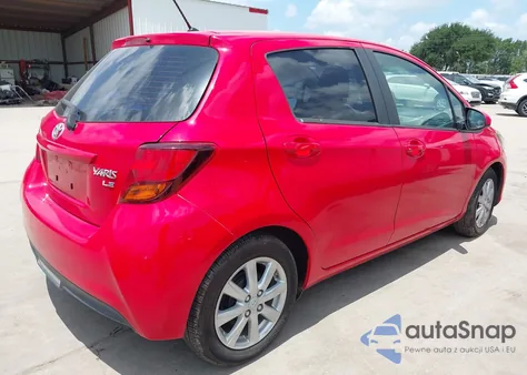 2015 Toyota Yaris Le из США, поврежденный, VIN VNKKTUD36FA022428
